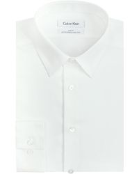 calvin klein extreme slim fit performance non iron