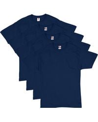 Hanes - Mens Essentials Short Sleeve T-shirt Value Pack - Lyst