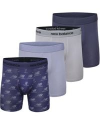 New Balance - 6" Ultra Smooth Microfiber Lightweight Breathable Performance Boxer Brief Underwear - Lyst