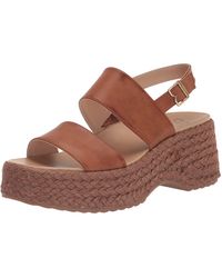 Dr. Scholls - Shoes S Delaney Espadrille Wedge Sandal Honey Smooth 9.5 M - Lyst