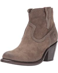 frye lillian western bootie