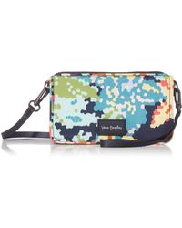 Vera Bradley - Recycled Lighten Up Reactive Compact Crossbody Purse With Rfid Protection - Lyst