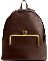 COACH - Kisslock Frame Backpack - Lyst