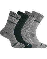Merrell - And- Thermal Hiking Crew Socks-4 Pair Pack- Arch Support Band And Wool Blend - Lyst