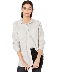 Heavyweight Flannel Two-Pocket Relaxed Shirt Dress-Shirts Donna Goodthreads