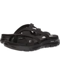 Skechers - Cali Flex Appeal 2.0-start Up Sport Sandal,black/black,7 M Us - Lyst