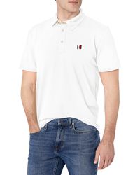 Tommy Hilfiger - Short Sleeve Moisture Wicking Stretch Polo Shirt With Quick Dry + Uv Protection - Lyst