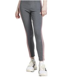 adidas - Essentials 3-stripes High-waisted Single Jersey Leggings - Lyst