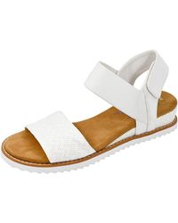 Skechers - Stretch Quarter - Sandalias planas con correas para - Lyst