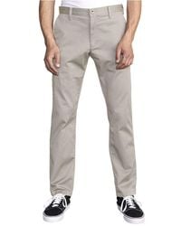 RVCA - The Weekend Stretch Chino Pant - Lyst