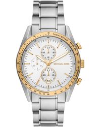 Michael Kors - Mk9112 - Accelerator Chronograph Stainless Steel Watch - Lyst