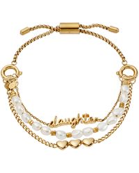 ALEX AND ANI - "home Is Where The Heart Is" Daughter Stranded Bracelet - Lyst