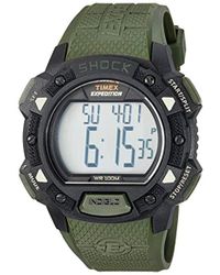timex men's expedition grid shock digital strap watch