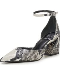 Vince Camuto - Sorenn Ankle Strap Block Heel Pump - Lyst