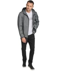 Calvin Klein - Lightweight Water Resistant Windbreaker Jacket - Lyst