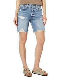 Lucky Brand - 90s Loose Denim Shorts In Red Carpet Destination Court - Lyst