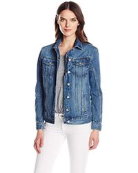 calvin klein jeans women's trucker jacket