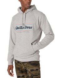 Quiksilver Mens Hidden View Half Neck Fleece Sweatshirt