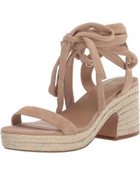 Vince Camuto - Roreka Lace Up Espadrille Sandal Wedge - Lyst
