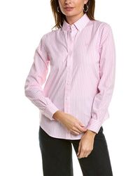 Brooks Brothers - Classic Fit Long Sleeve Non-iron Supima Cotton Stretch Blouse - Lyst