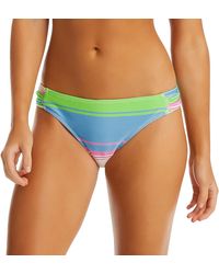 Jessica Simpson - Standard Bikini Bottom With Side Shirred Hips Swimsuit - Lyst