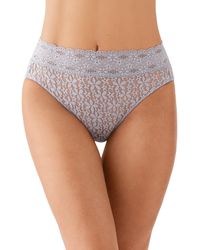 Wacoal - Halo Lace Hi-cut Brief - Lyst