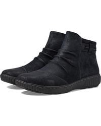 Clarks - Caroline Derby ( Suede) Boots - Lyst