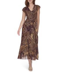 Tommy Hilfiger - Dress,aubergine/curry,4 - Lyst