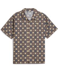 PUMA - Classics New Prep Aop Woven Shirt - Lyst