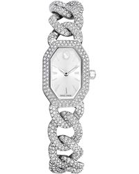 Swarovski - Dextera Chain & Crystal Watch - Lyst