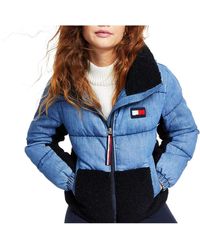 Tommy Hilfiger - Nylon Sherpa Puffer Jacket Outerwear - Lyst