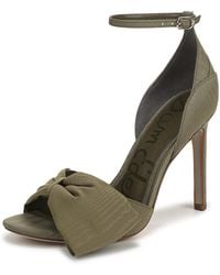 Sam Edelman - Ida Heeled Sandal Olive/light Olive 7 M - Lyst