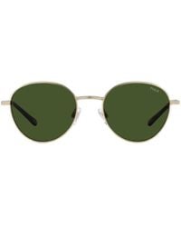 Polo Ralph Lauren - S Ph3144 Round Sunglasses - Lyst
