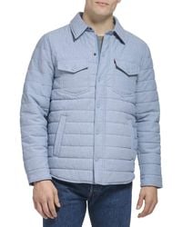 Levi's - Lightweight Quilted Shirt Jacket - Lyst