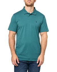 Volcom - Middler Sleeve Modern Fit Polo Short - Lyst