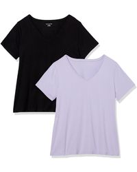 Amazon Essentials - Short-sleeve V-neck T-shirt - Lyst