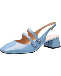 COACH - Winley Slingback Mary Jane Flat - Lyst