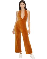 american apparel velvet jumpsuit