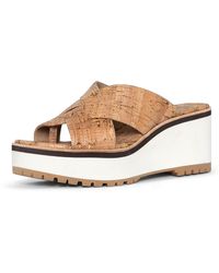 Donald J Pliner - Donald Pliner Beaumont Wedge Sandal - Lyst