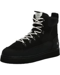 Emporio Armani - A | X Armani Exchange Cold Weather Lace Up Boot Fashion - Lyst