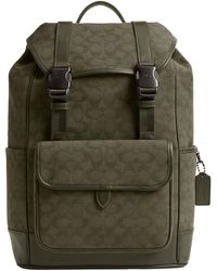 COACH - League Flap Backpack - Lyst