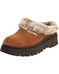 skechers women's fortress clog slipper