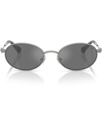 Swarovski - Sk7033 Oval Sunglasses - Lyst