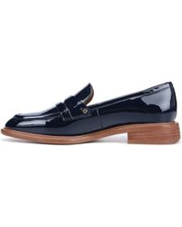 Franco Sarto - S Edith Loafer Navy Blue Patent 6.5 M - Lyst