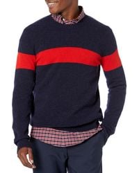 Brooks Brothers - English Lambswool Chest Stripe Sweater - Lyst