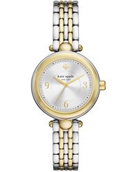 Kate Spade - Gracie Two-tone Stainless Steel Watch - Lyst