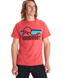 Marmot - Coastal Short Sleeve T-shirt - Lyst
