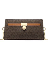 Michael Kors - Mk Hamilton Moderne Extra-Small Signature Logo Convertible Crossbody Bag - Lyst