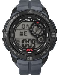 Timex - Gray Strap Digital Dial Black - Lyst