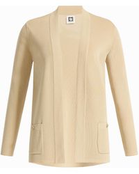 Anne Klein - Petite Long Sleeve Malibu Cardigan Sweater - Lyst
